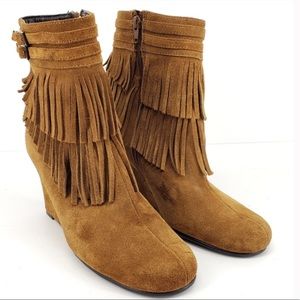 Aerosoles Womens Plumming Bird Booties 9.5